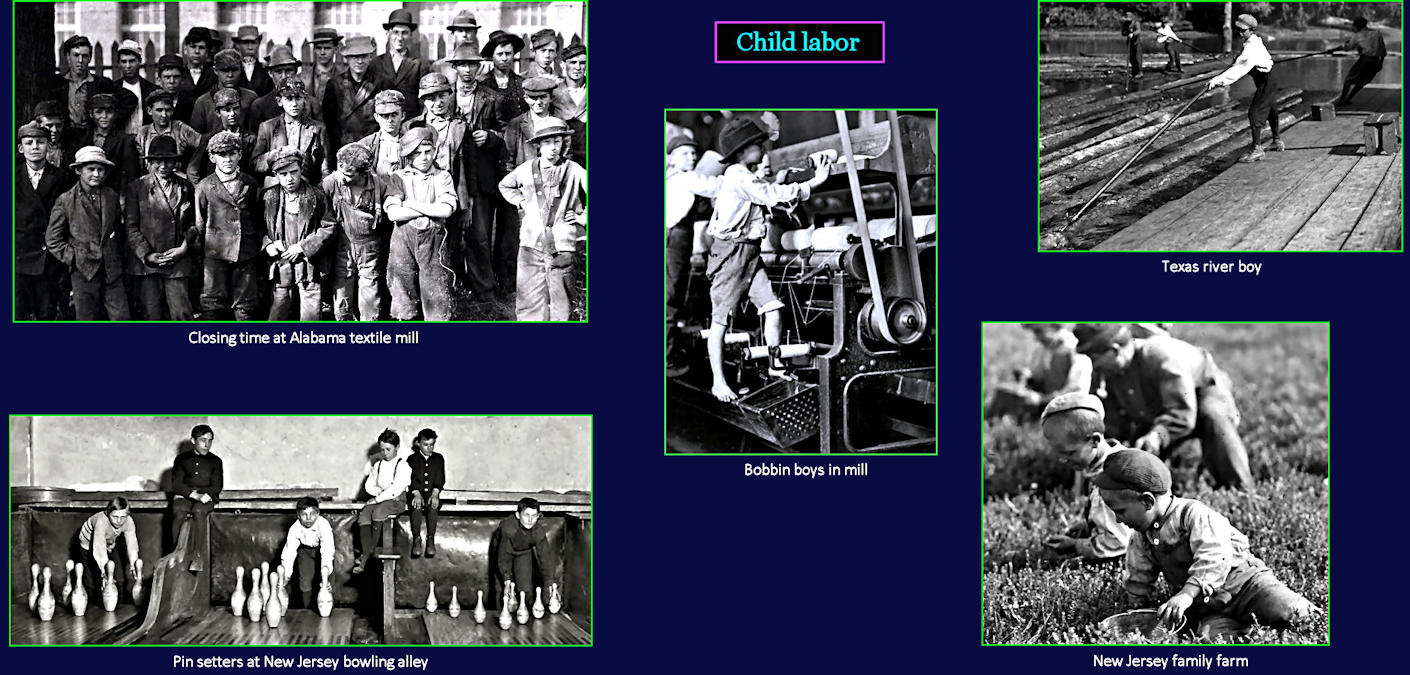 Child labor, 1910